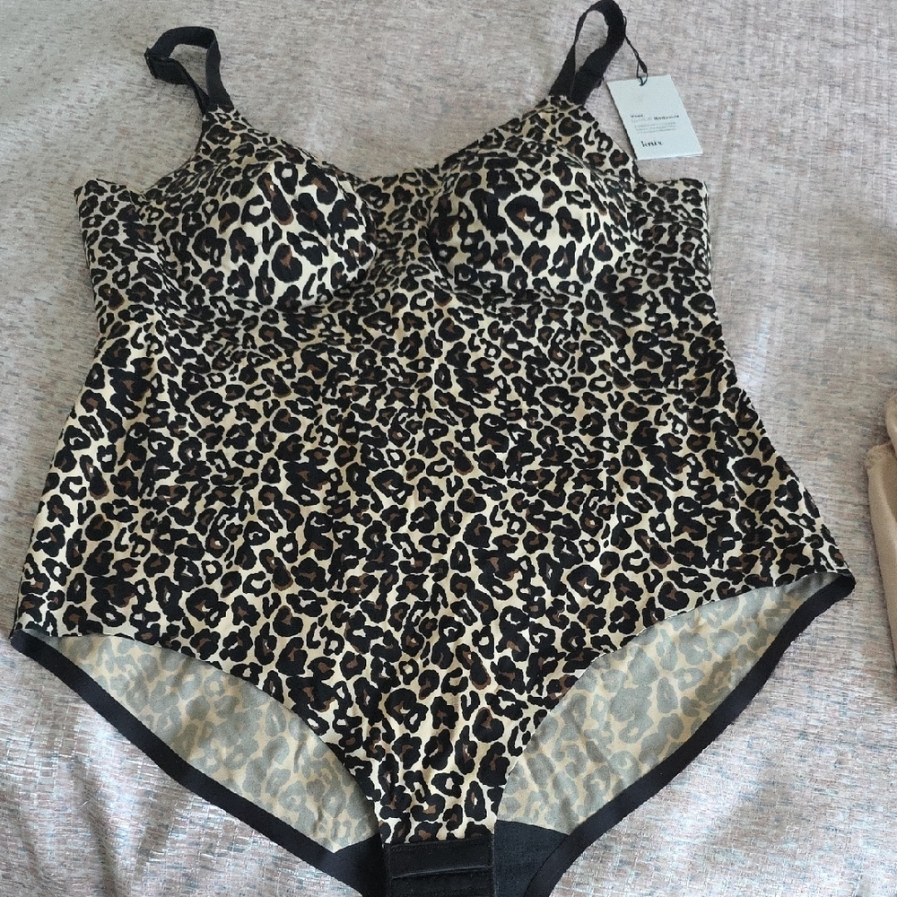 Knix LuxeLift Bodysuit - Leopardprint BNWT